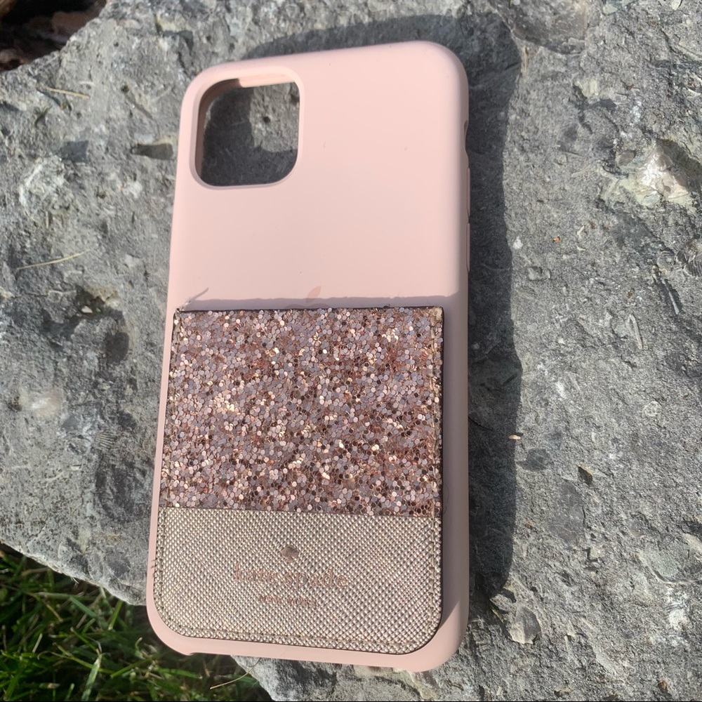 IPhone holder with Kate Spade Credit Card Pouch